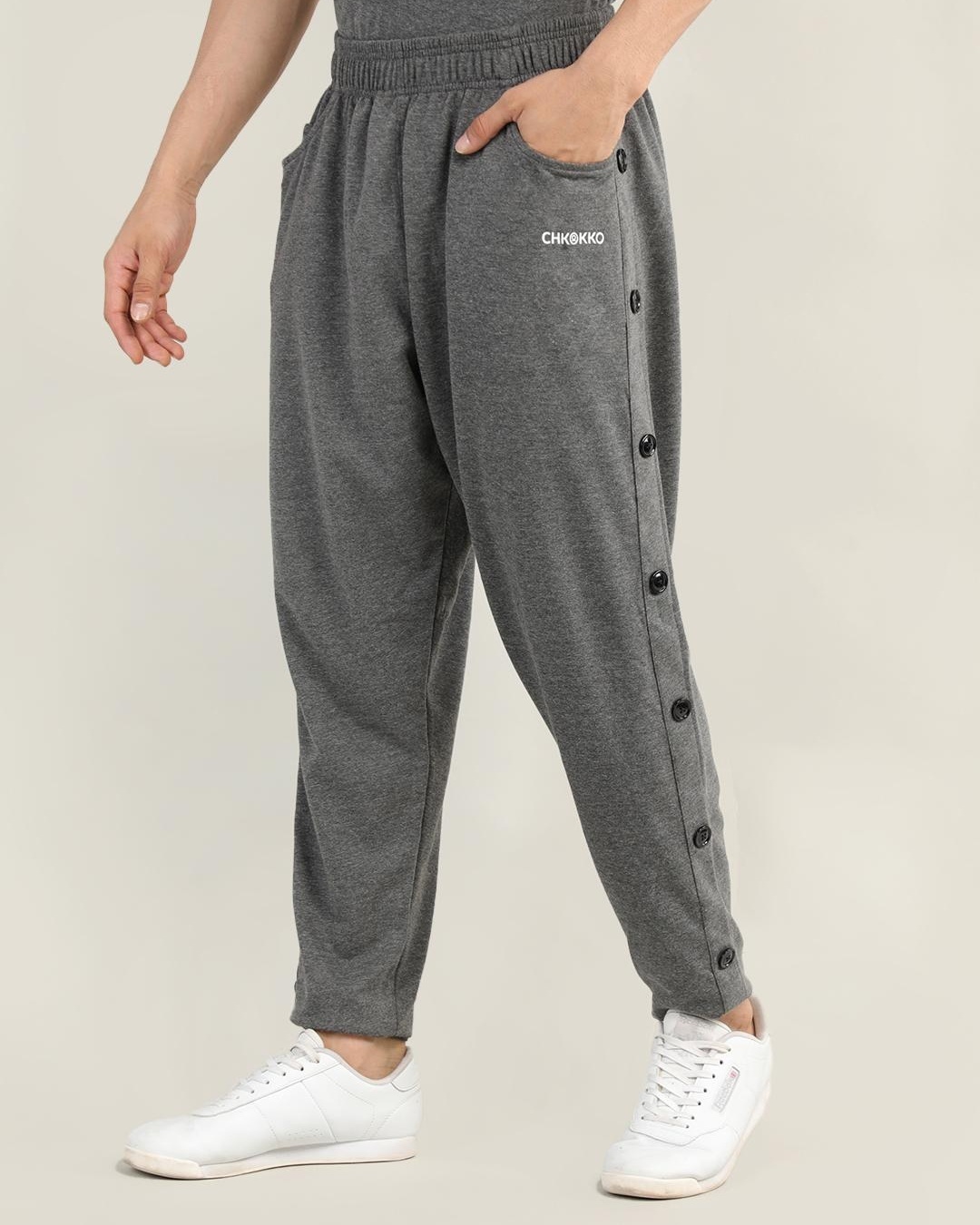 Buy Men's Grey Track Pants Online at Bewakoof