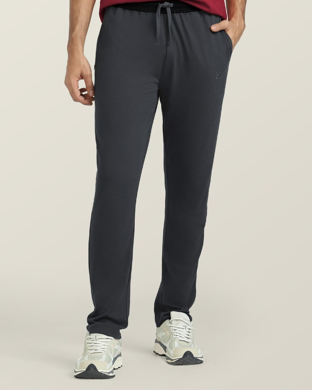 Buy Men's Grey Track Pants Online at Bewakoof