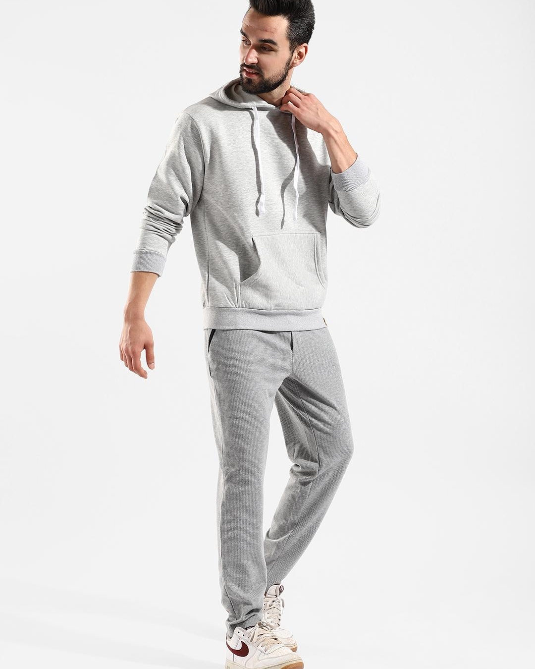 Buy Men's Grey Tracksuit Online in India at Bewakoof