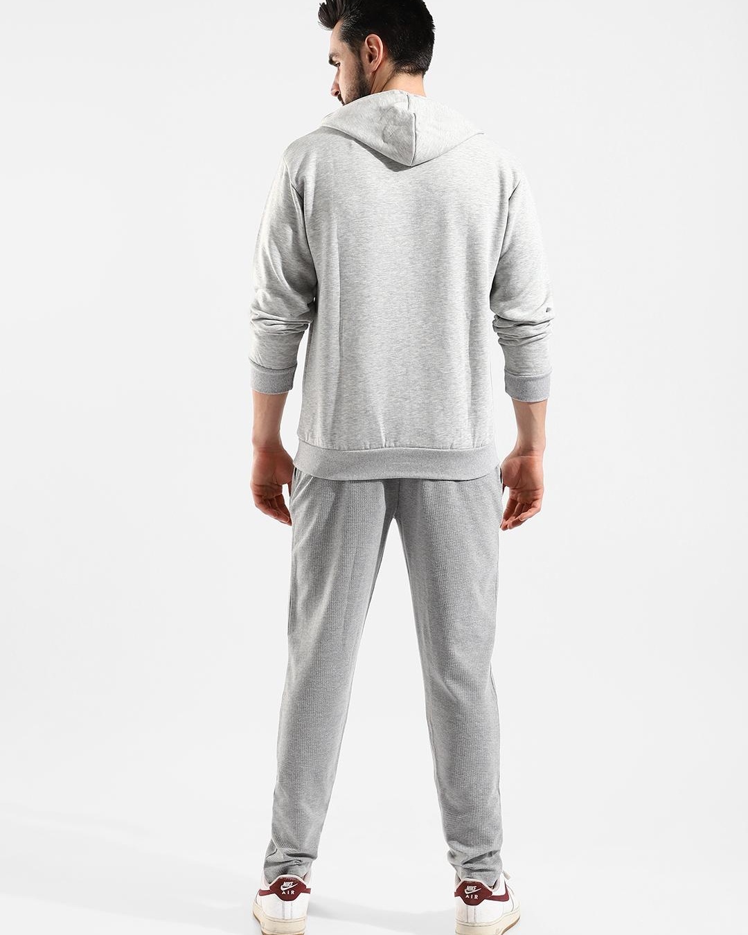 Shop Men's Grey Tracksuit-Back