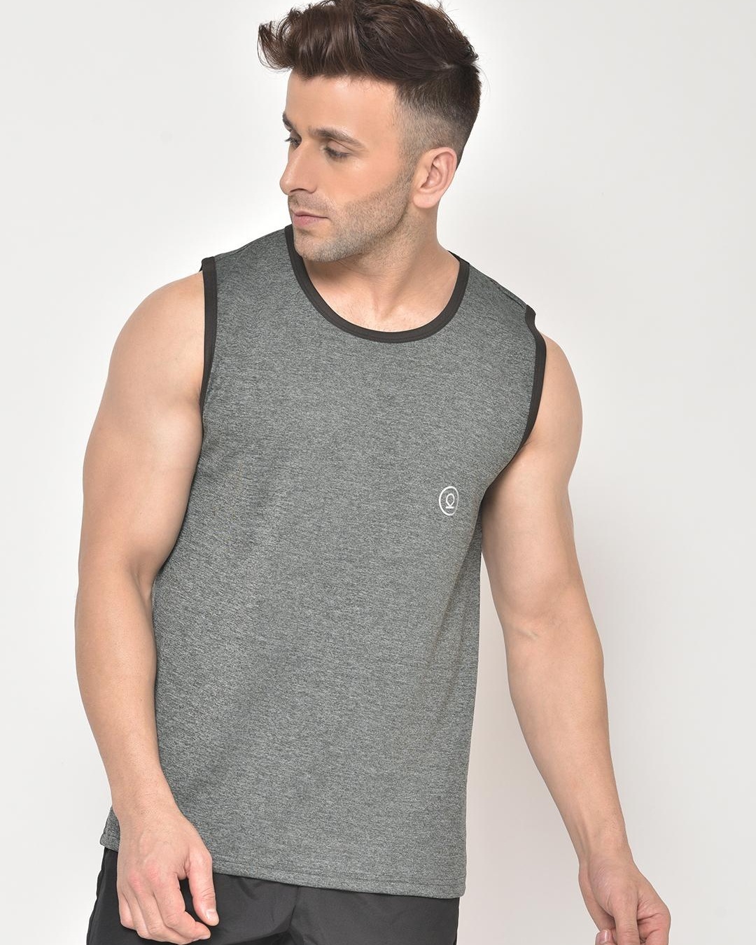 Buy Men's Grey Vest Online at Bewakoof