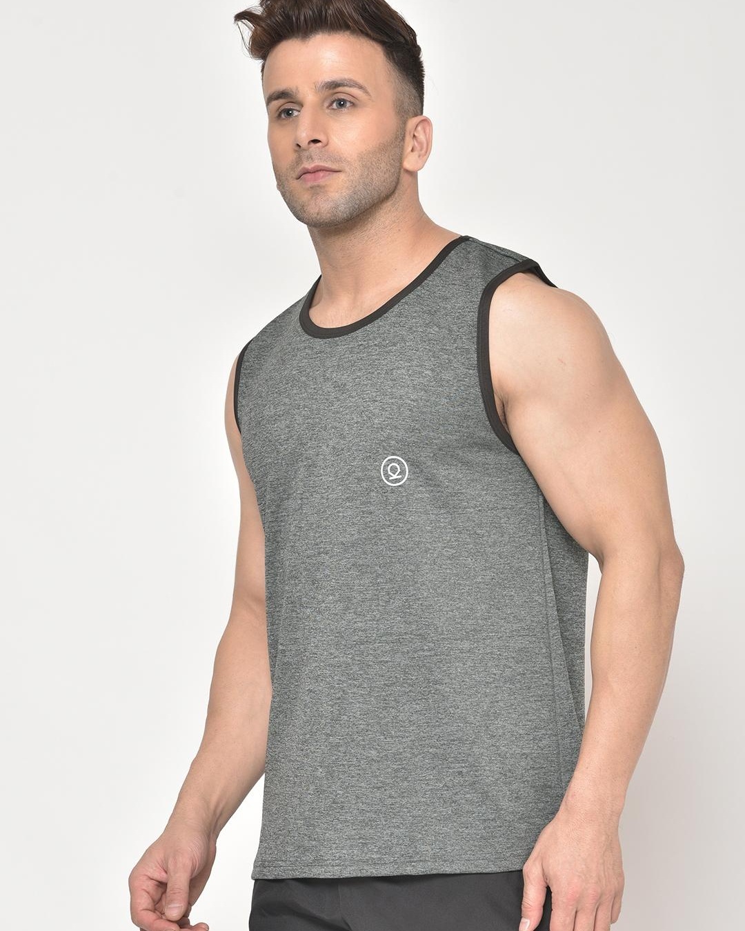 Buy Men's Grey Vest Online at Bewakoof