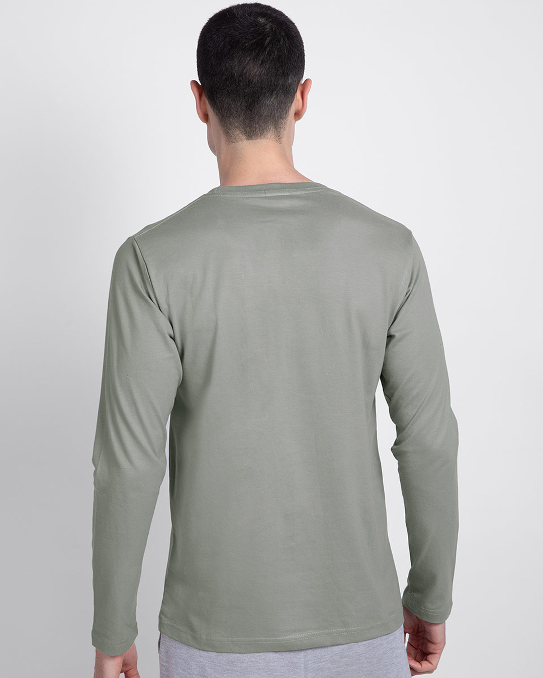 Shop Men's Grey Young & Reckless T-shirt-Back