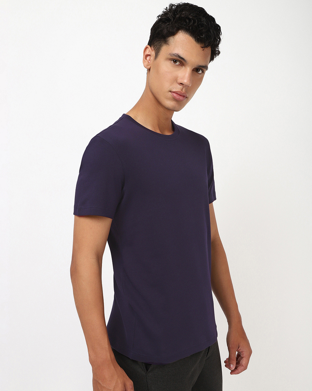 Shop Men's Inking Blue T-shirt-Back
