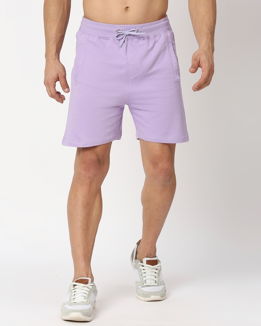Shop Men's Lavender Shorts-Back