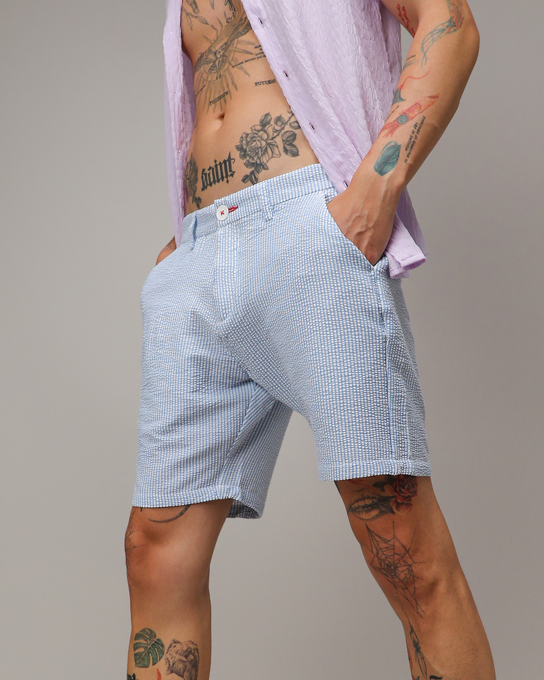 Spectrum Blue Men Shorts main image 1