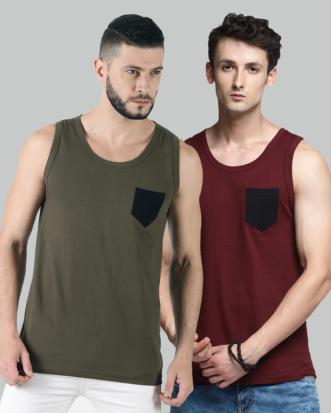 ALIGN VEST IN MAROON