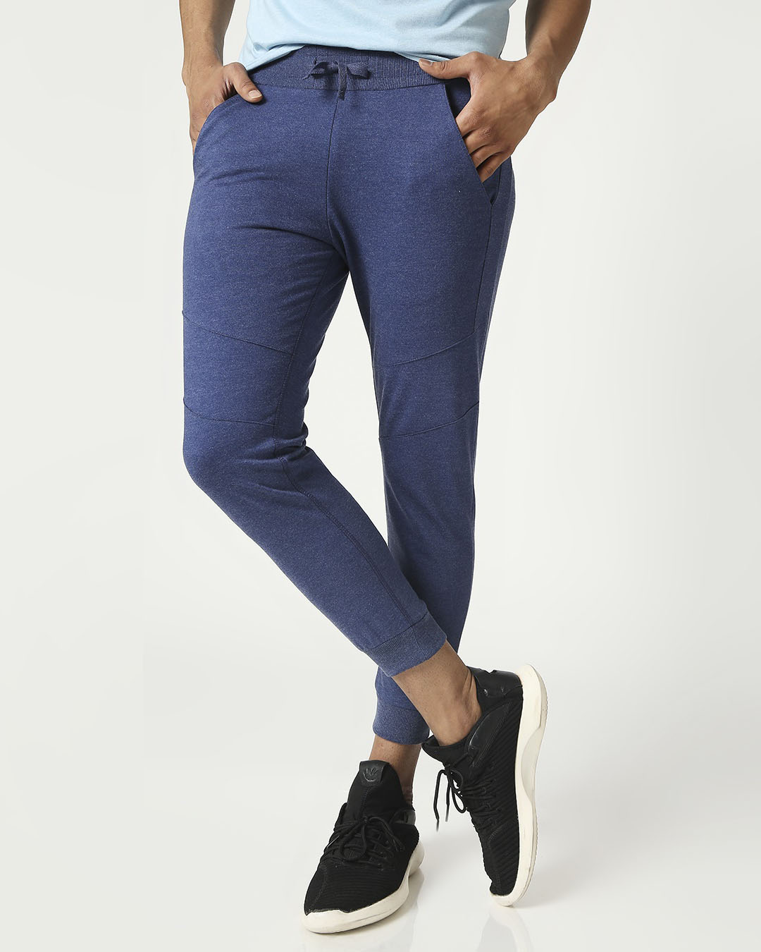 Buy Men's Melange Joggers Online at Bewakoof