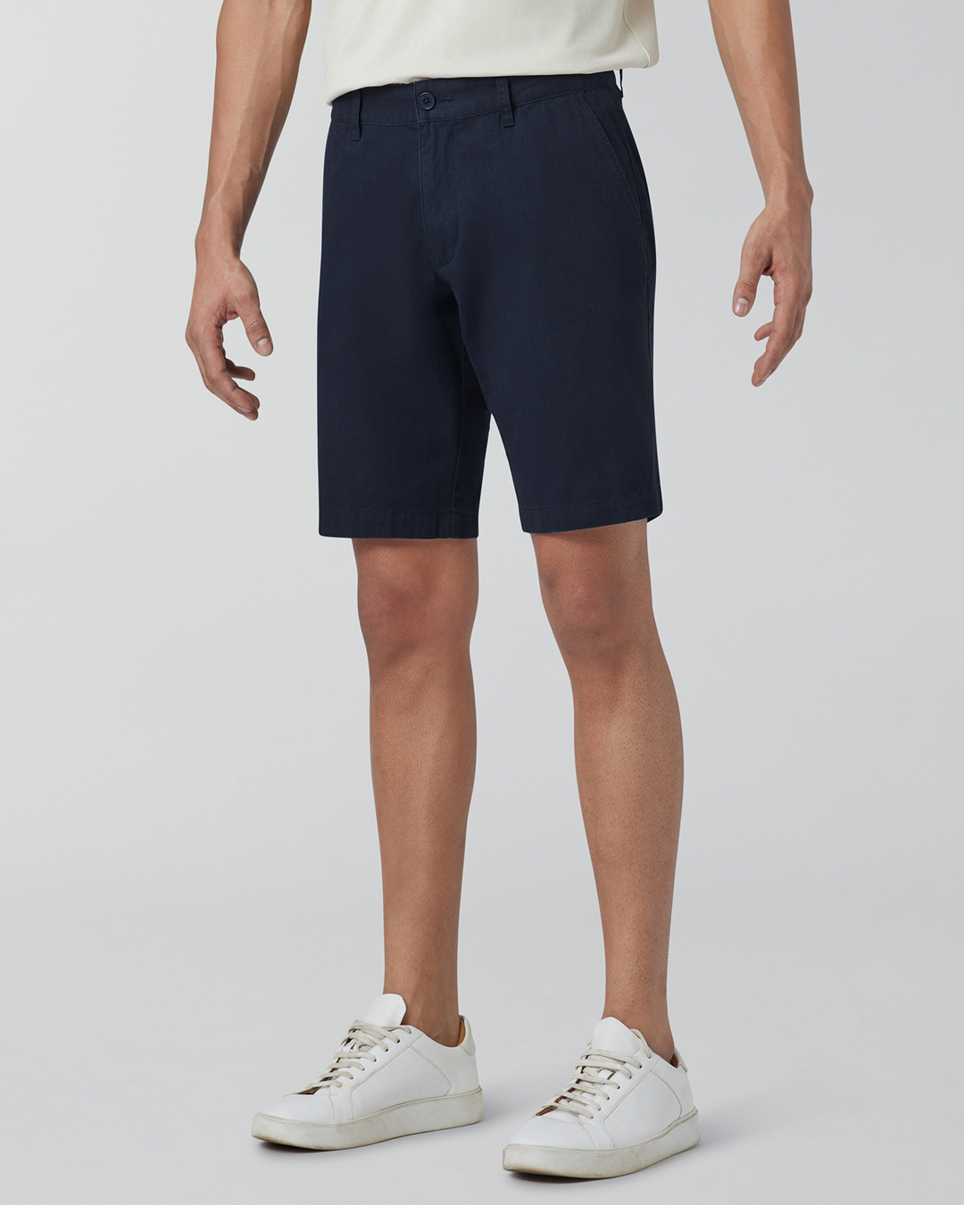 Shop Men's Midnight Blue Chino Shorts-Back