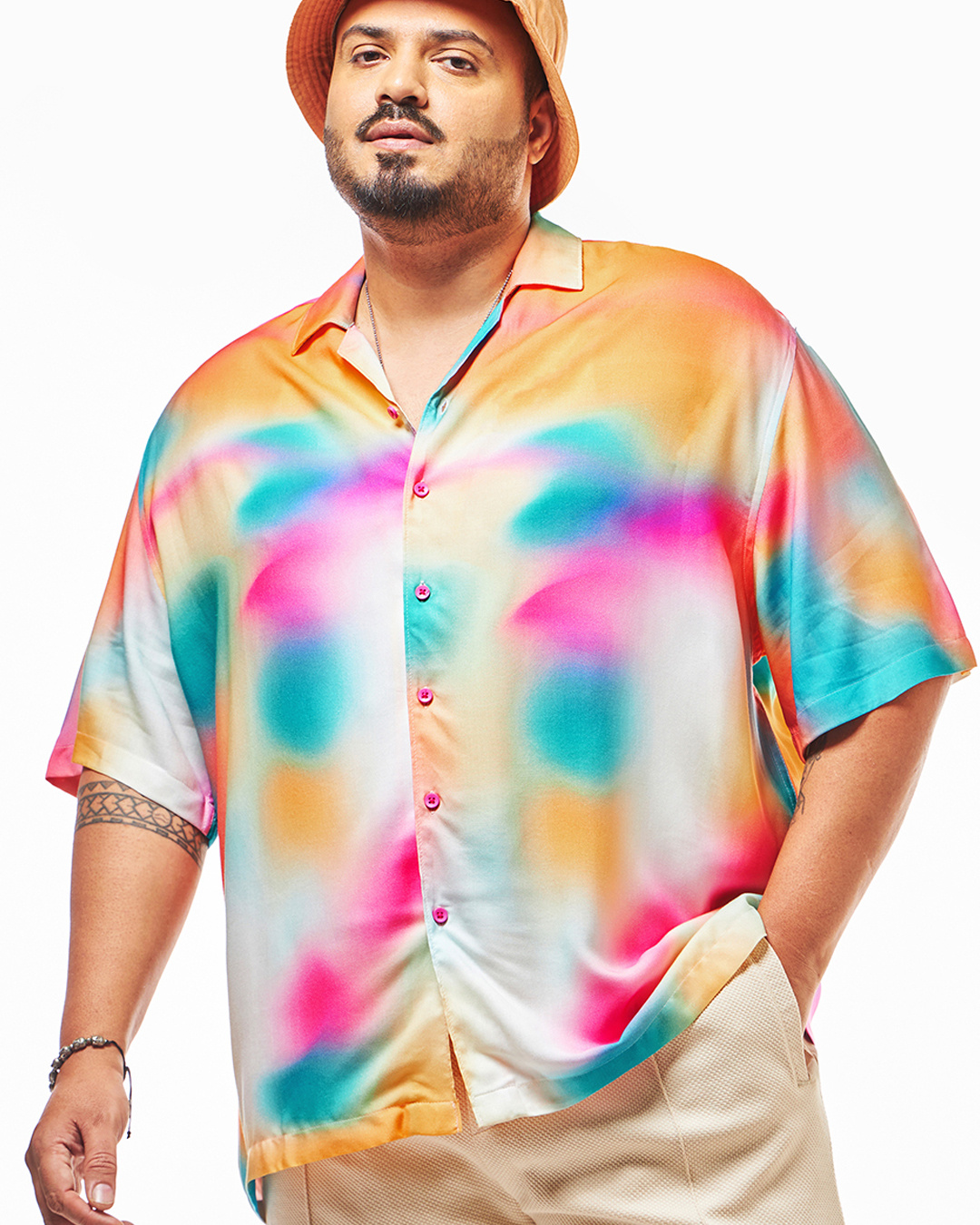 buy-men-s-multicolor-all-over-printed-plus-size-shirt-online-at-bewakoof