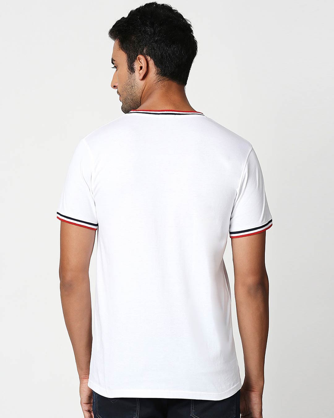 Shop Men's Multicolor MOTD Panda T-shirt-Back