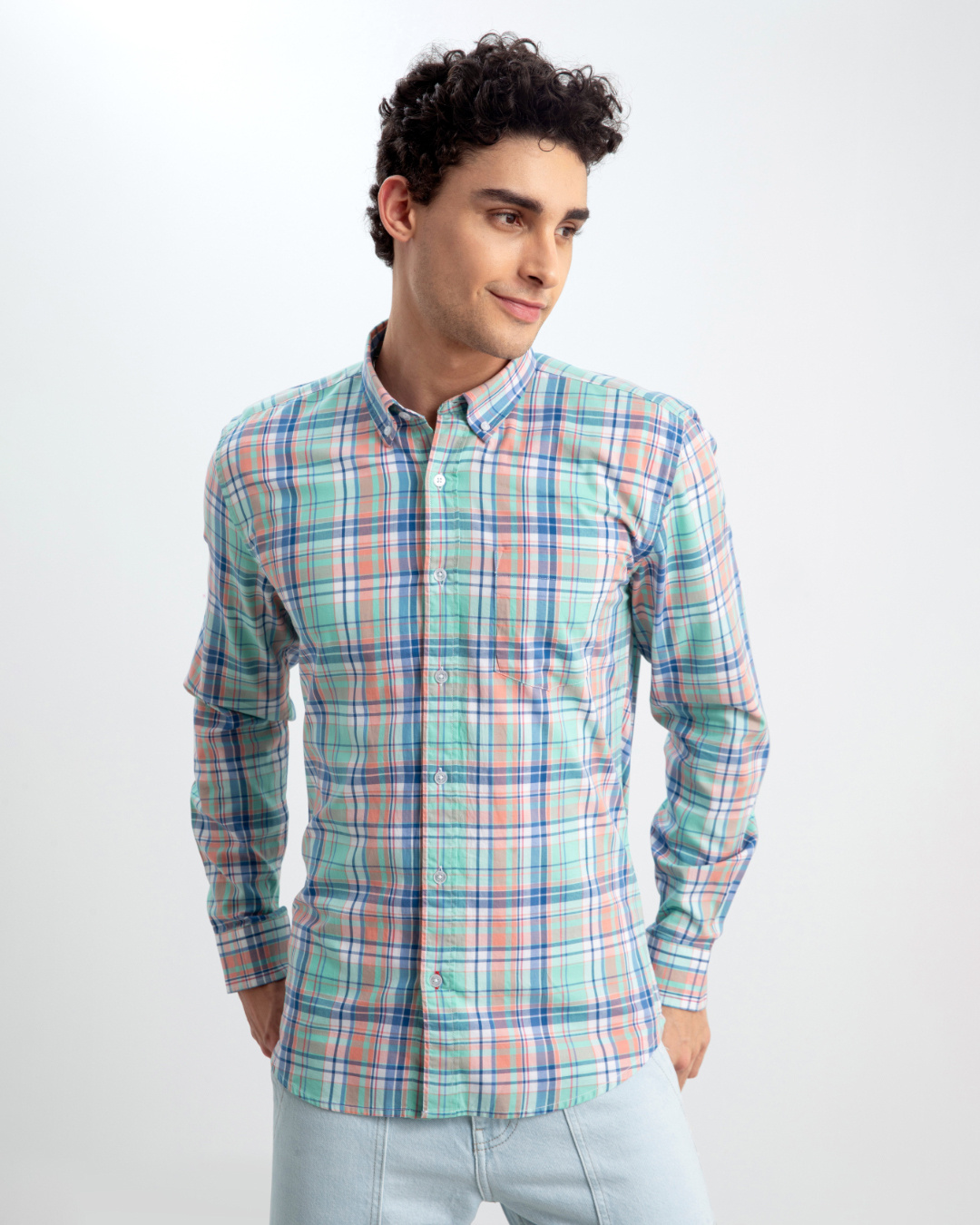 long sleeve casual striped cardigan