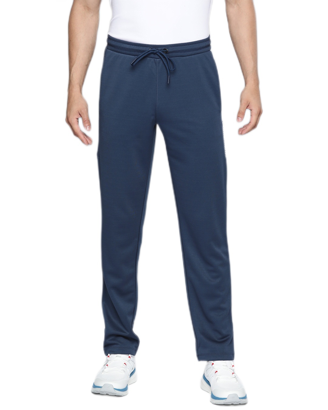 Buy Men's Navy Blue Slim Fit Track Pants for Men Blue Online at Bewakoof