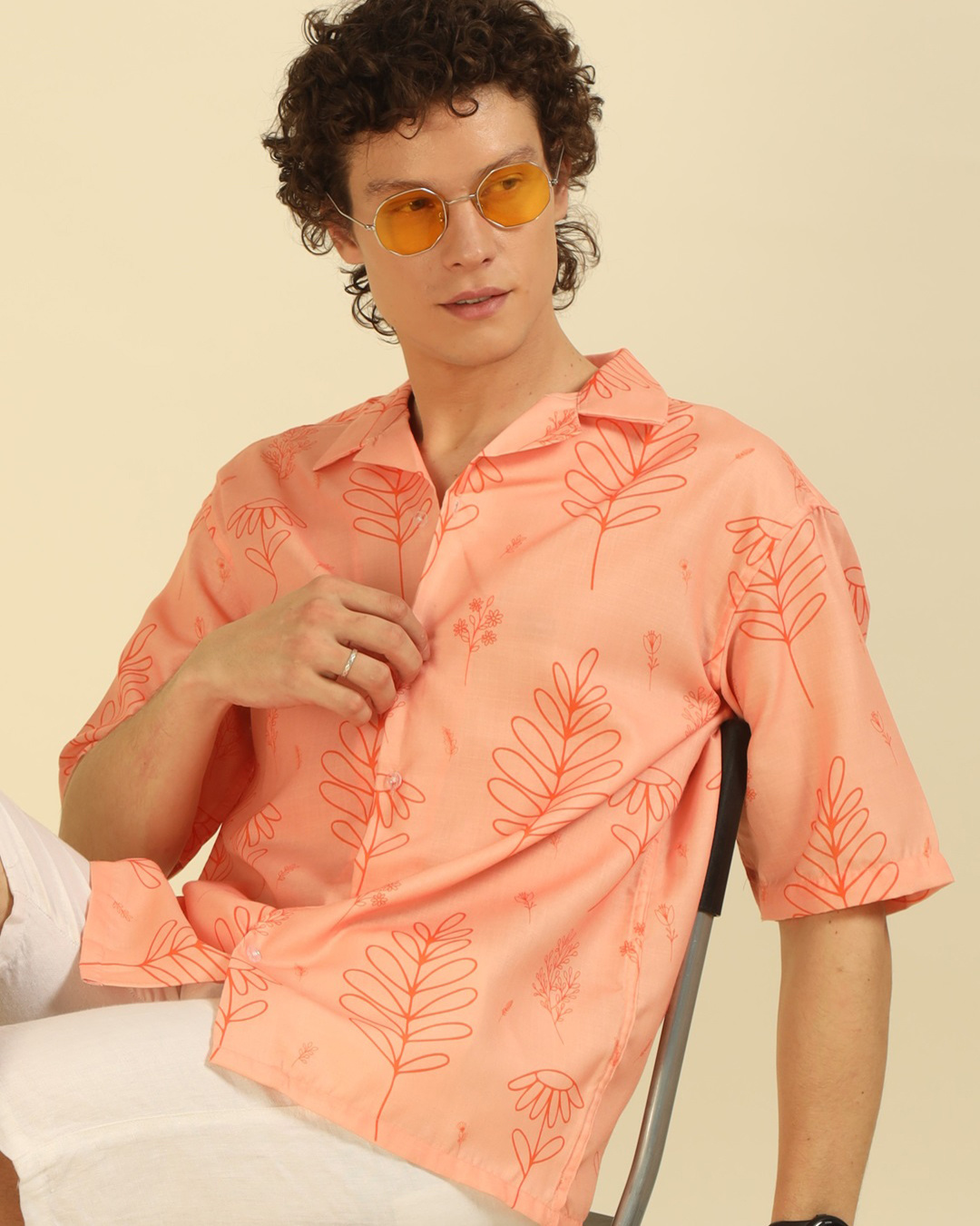Printed Shirt: Floral