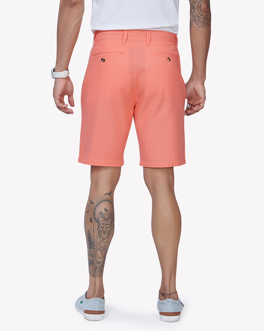 Buy Men's Orange Shorts Online at Bewakoof