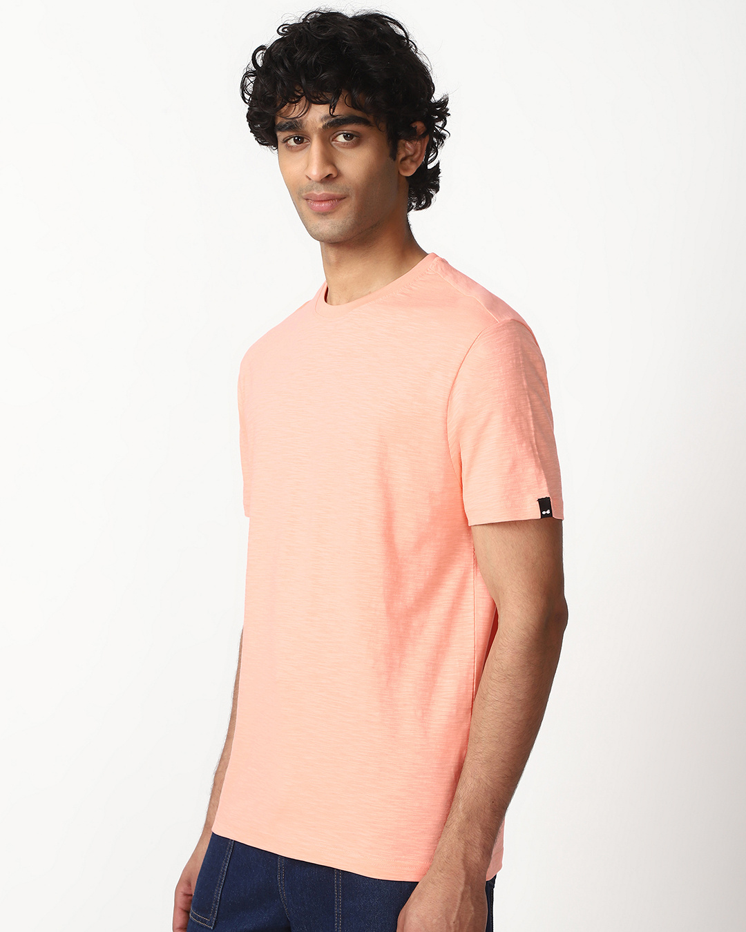 Shop Men's Orange T-shirt-Back