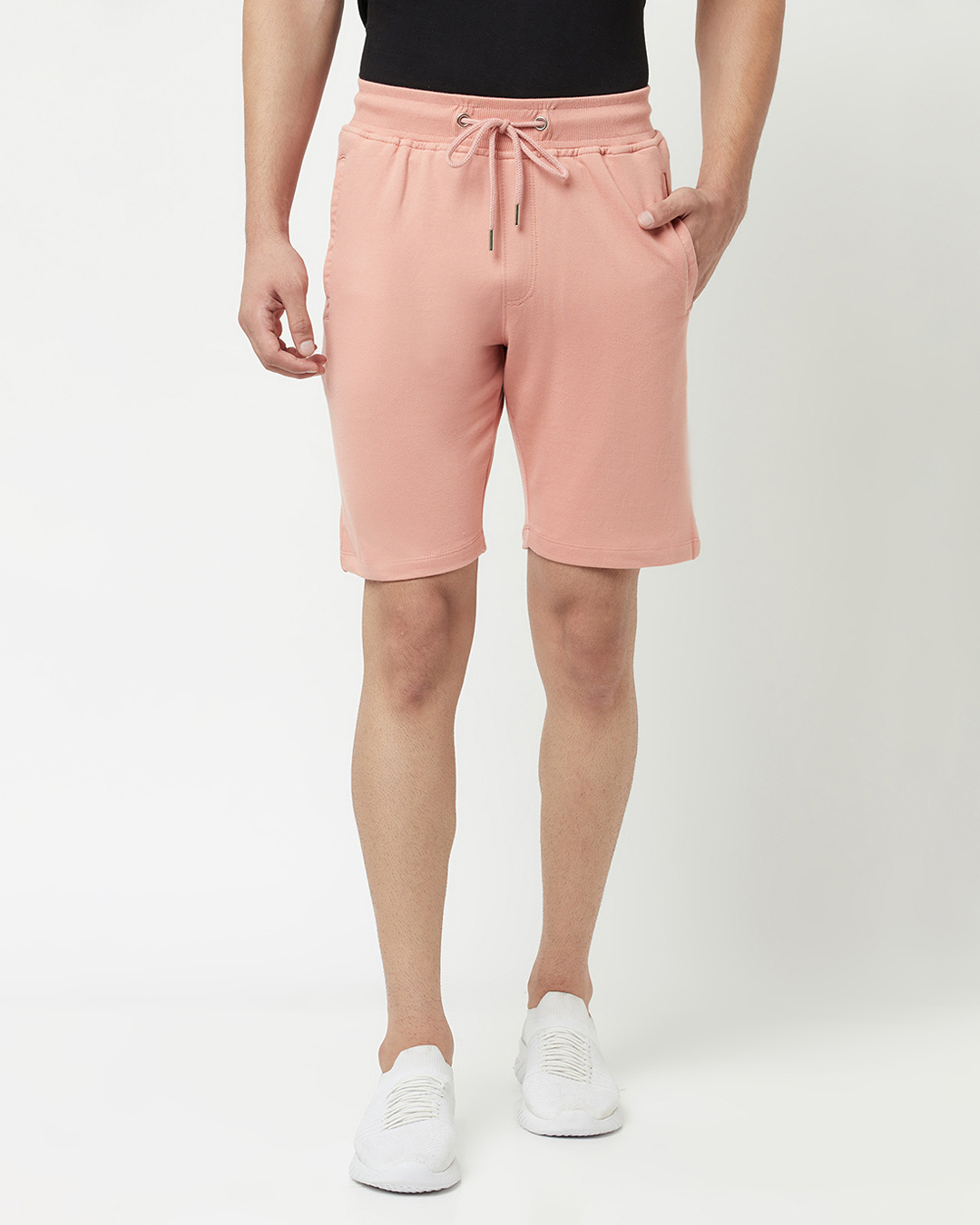 Shop Men's Peach Shorts-Back