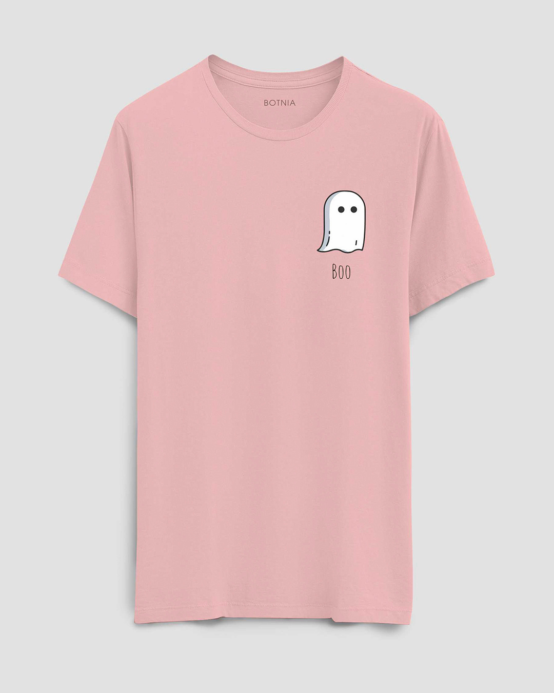 Shop Men's Pink Boo Graphic Printed T-shirt-Back