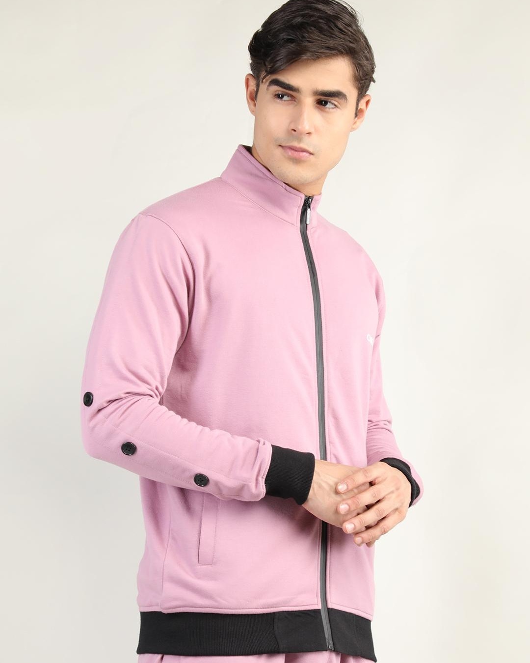 Shop Men's Pink Jacket-Back