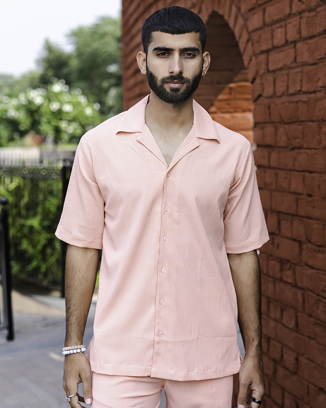 Buy Men's Pink Oversized Shirt Online at Bewakoof