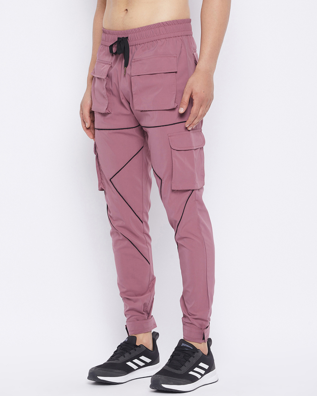 Slim Flare Cargo Parachute Pants - Pink | Fashion Nova, Mens Pants |  Fashion Nova