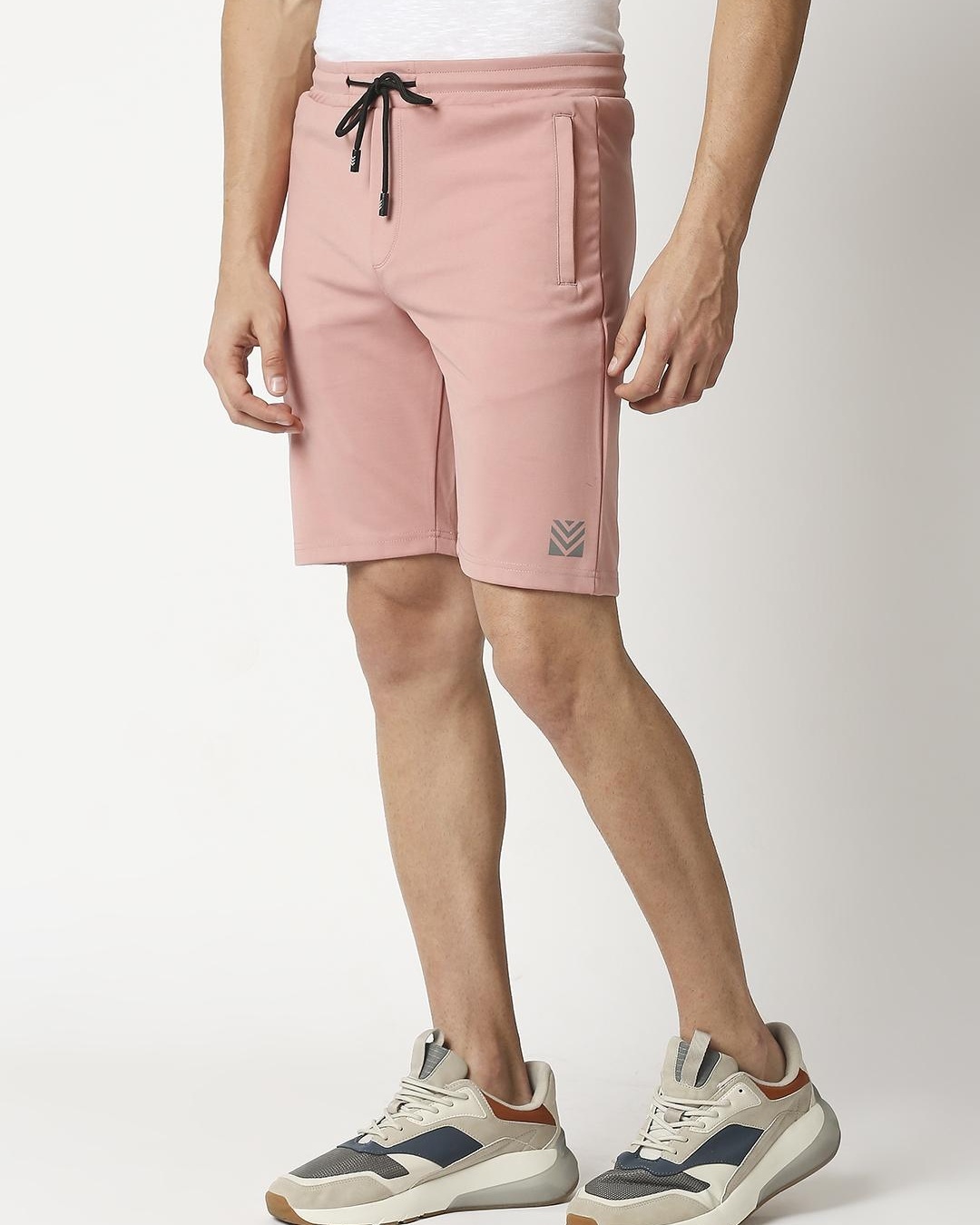 Buy Men's Pastel Pink Shorts for Men Pink Online at Bewakoof
