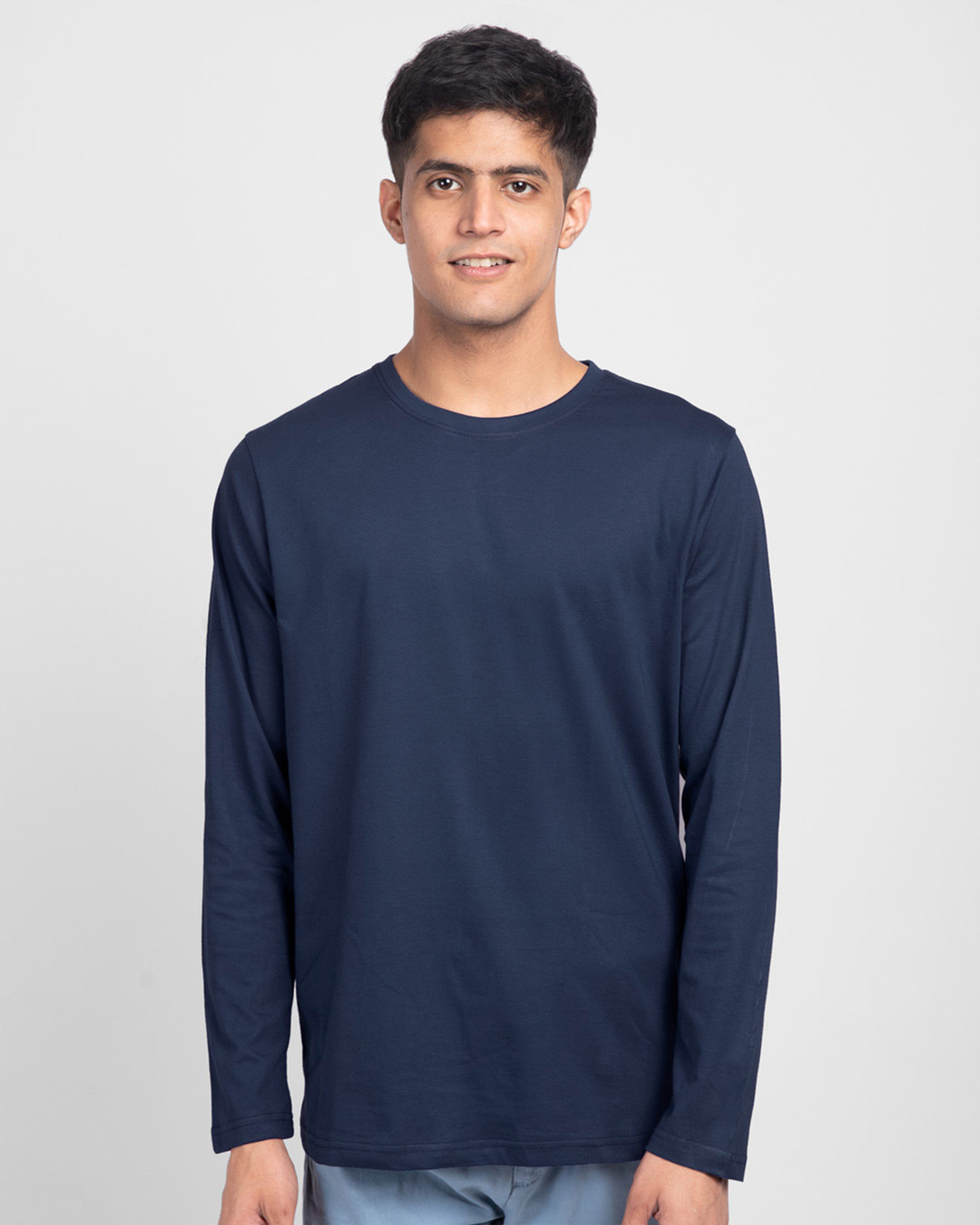 Shop Pack of 2 Men's Blue & Grey T-shirt-Back