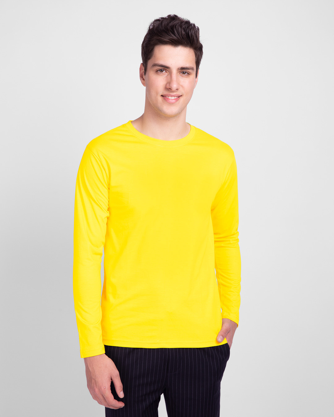 Shop Pack of 2 Men's Pineapple Yellow & Meteor Grey T-shirt-Back