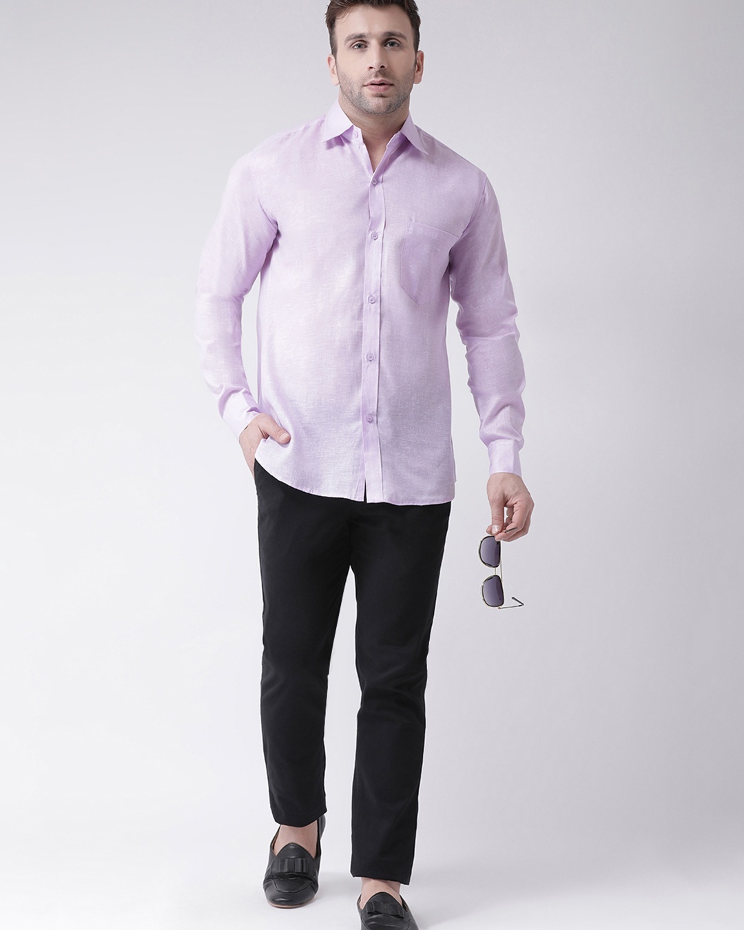 Buy Men's Purple Casual Shirt Online at Bewakoof