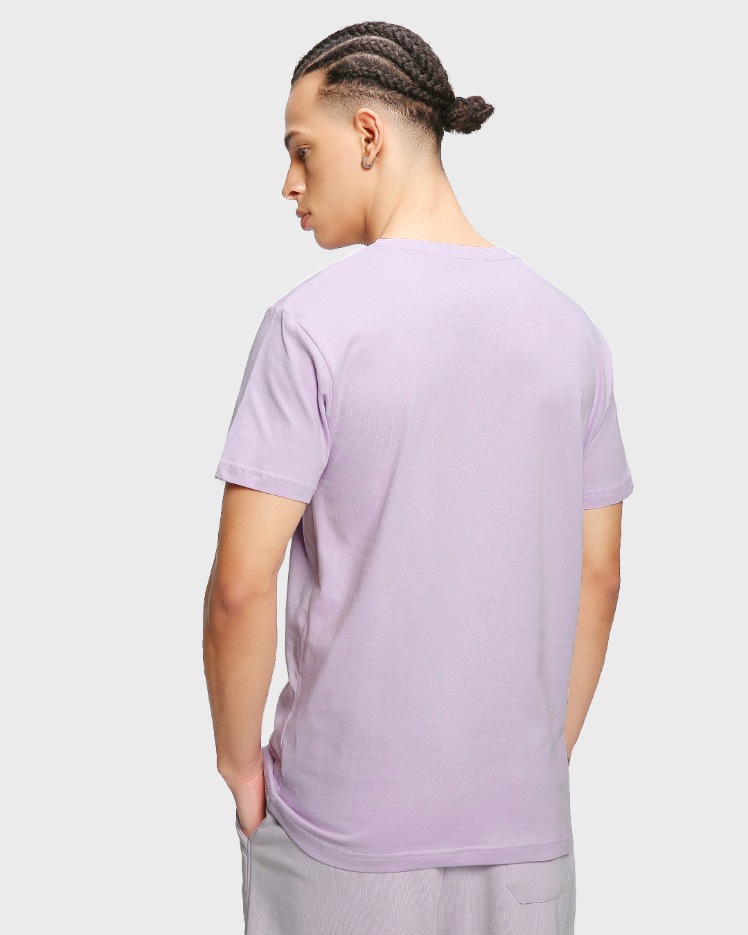 Shop Men's Purple Feel'n Hot Graphic Printed T-shirt-Back