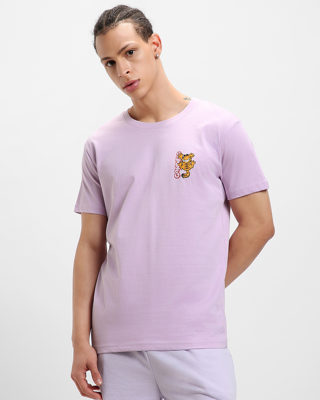 Shop Men's Purple Hug It Out Graphic Printed T-shirt-Back
