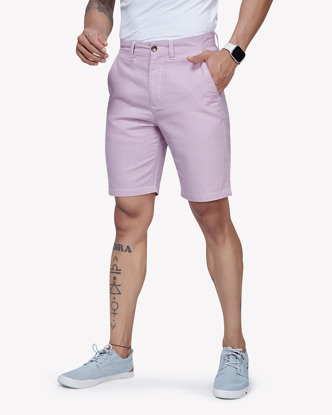 Buy Men's Purple Shorts Online at Bewakoof