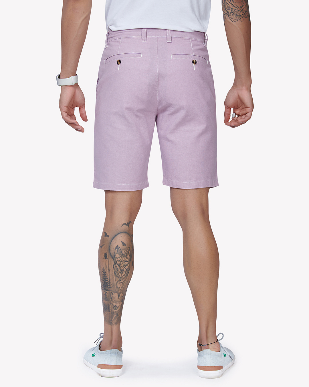 Buy Men's Purple Shorts Online at Bewakoof