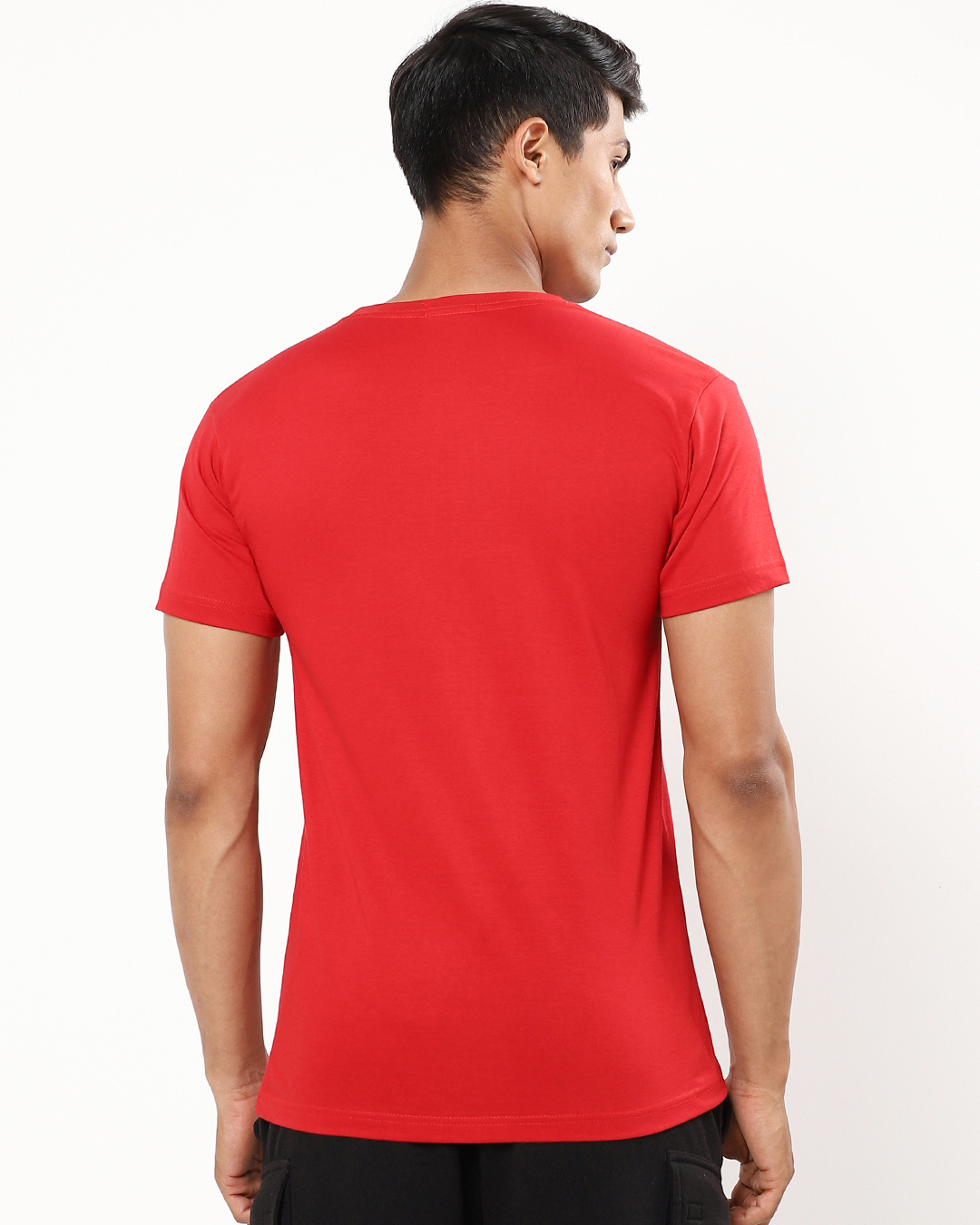 Shop Men's Red Beast Within Graphic Printed T-shirt-Back