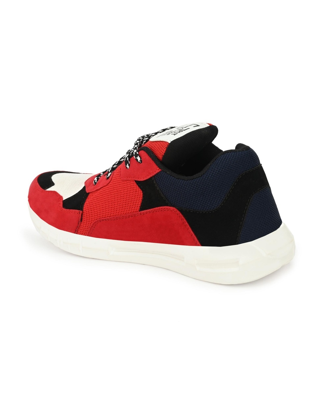 Shop Men's Red & Blue Color Block Casual Shoes-Back