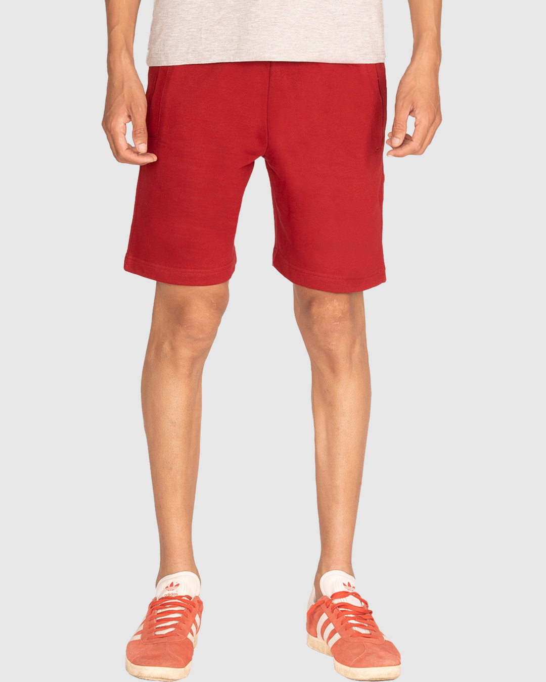 Buy Men's Red Cotton Lounge Shorts for Men Red Online at Bewakoof