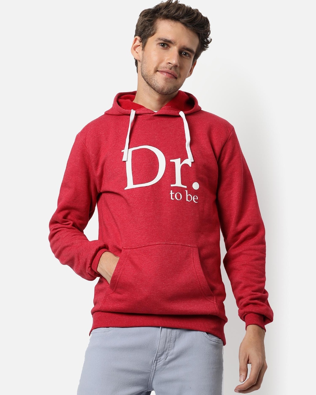 Buy Men s Red Dr To Be Typography Hooded Sweatshirt For Men Online At buy-men-s-red-dr-to-be-typography-hooded-sweatshirt-for-men-online-at