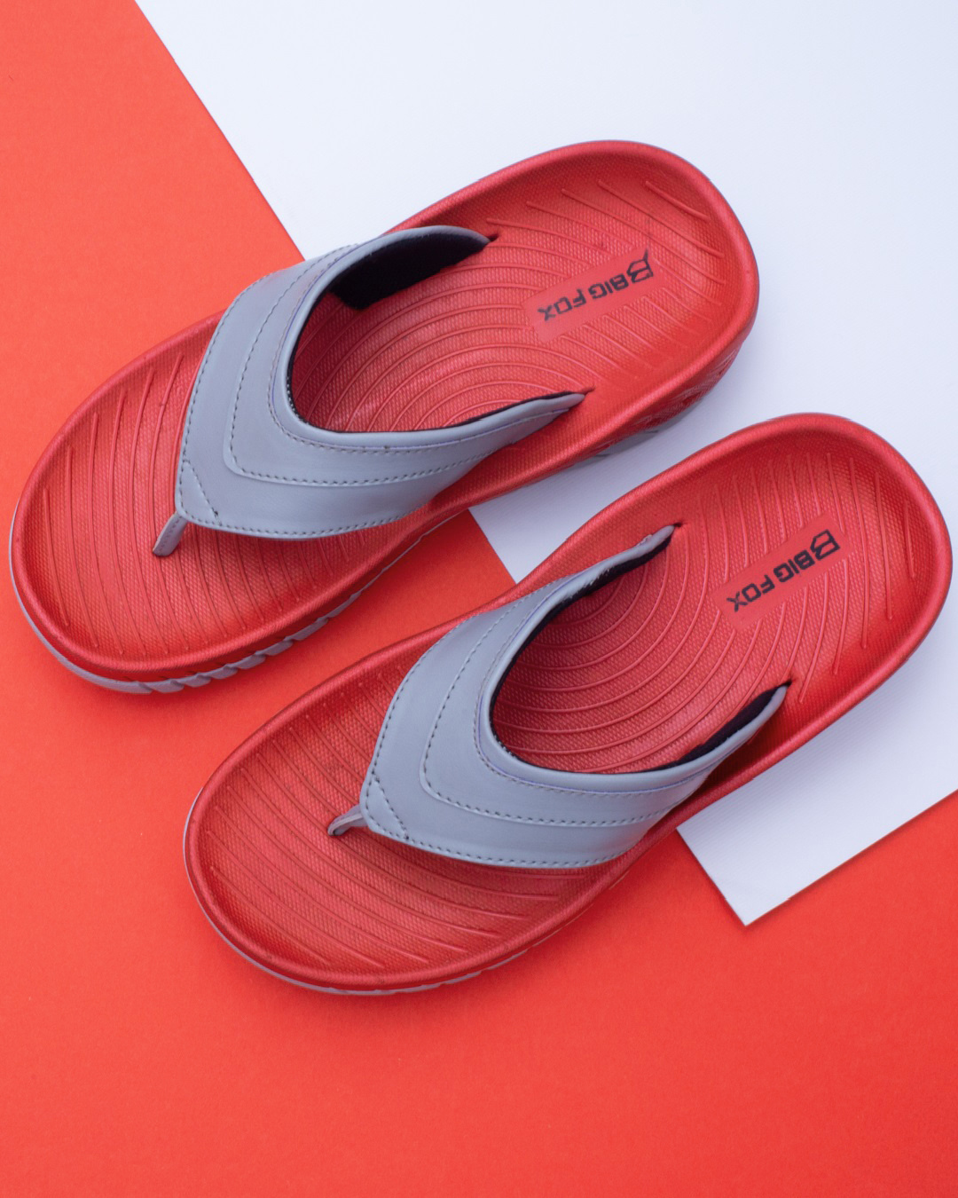 Buy Men's Red Flip Flop Online in India at Bewakoof