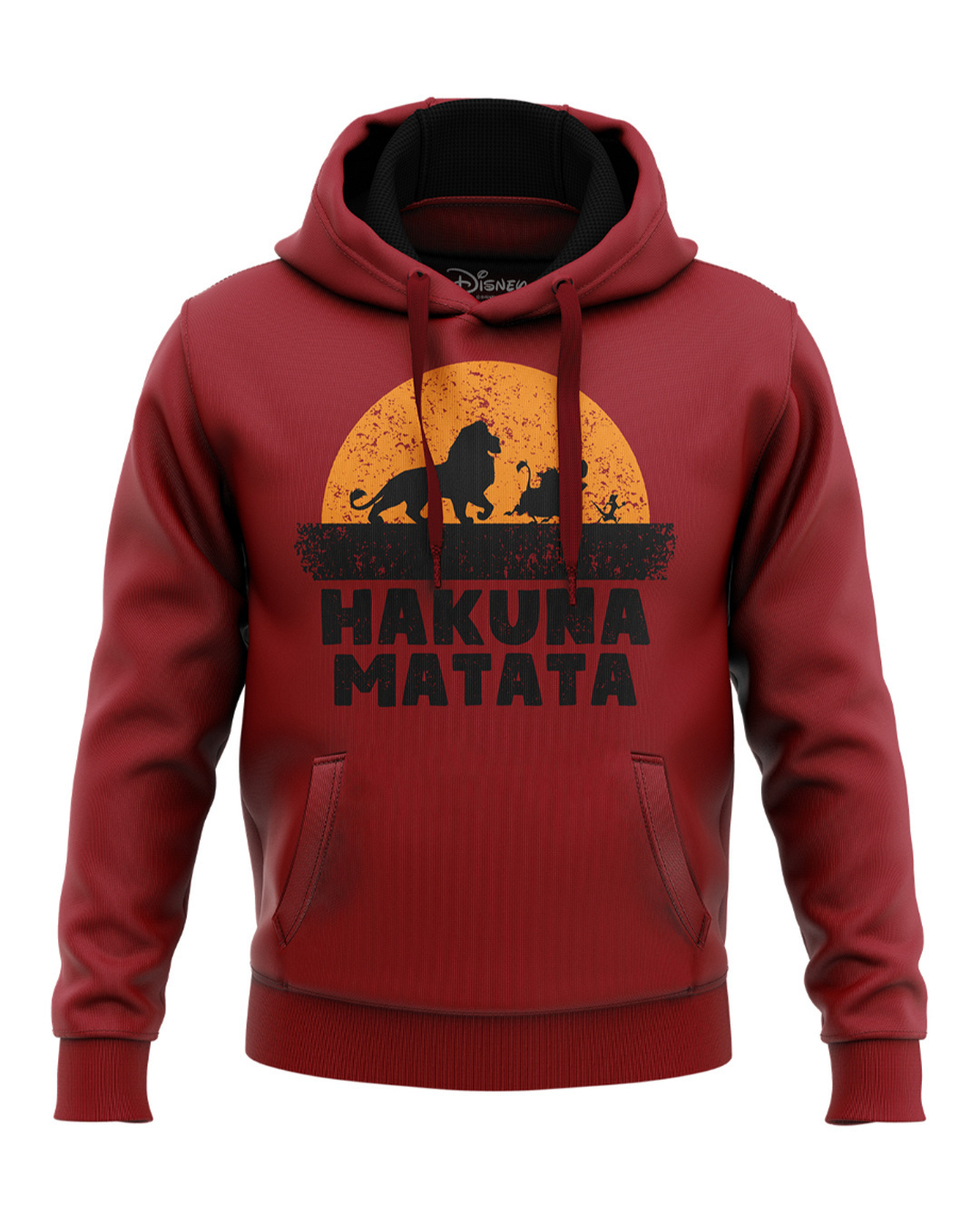 Buy Redwolf Hakuna Matata - Disney Official Hoodie For Men Online At ...