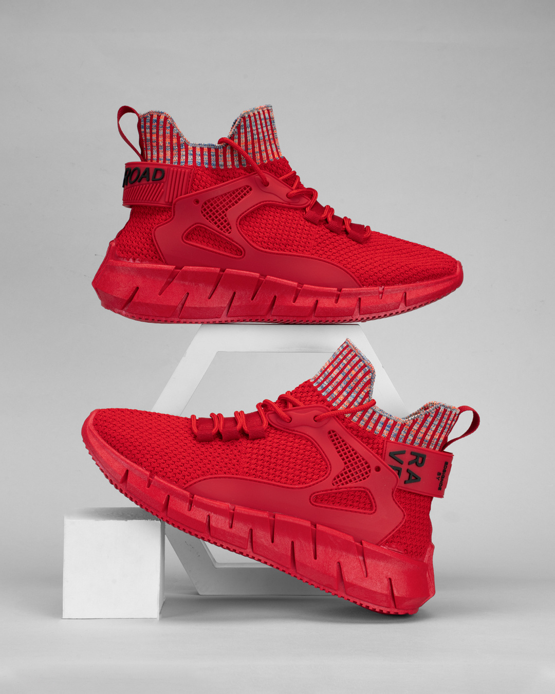 mens red high top sneakers