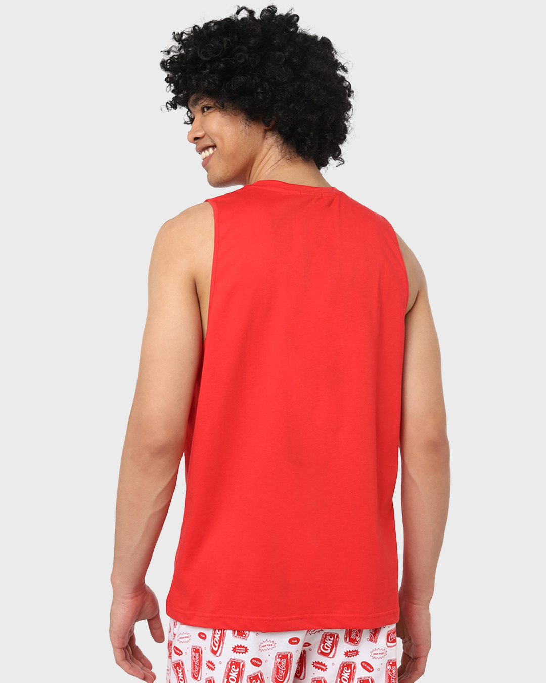 Shop Men's Red Moon Rider Graphic Printed Vest-Back