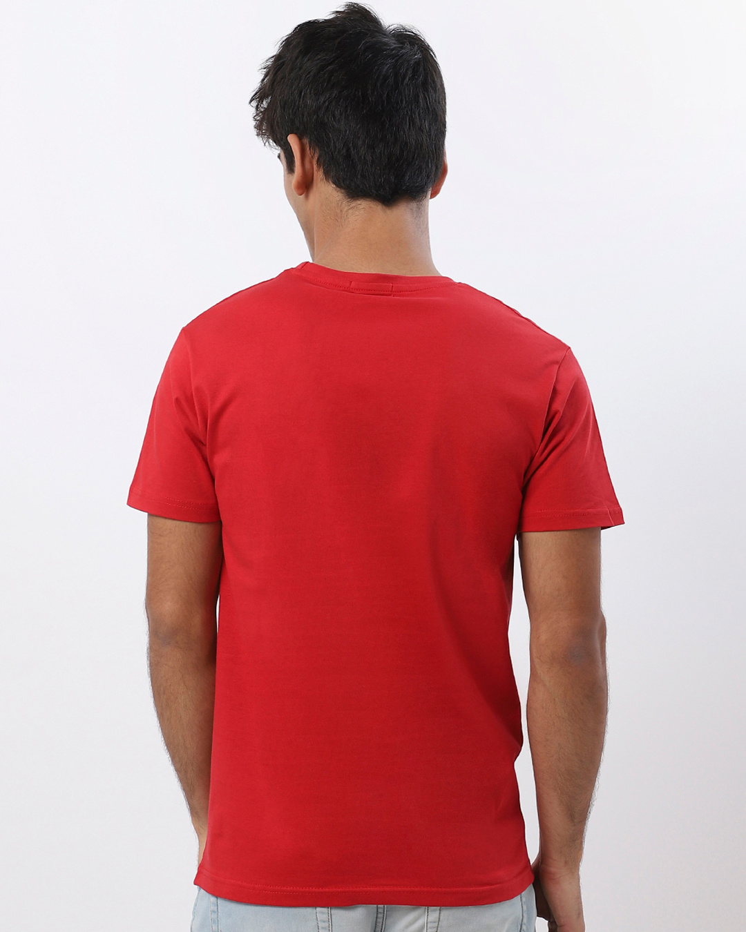 Shop Men's Red MSD 7 T- Shirt-Back