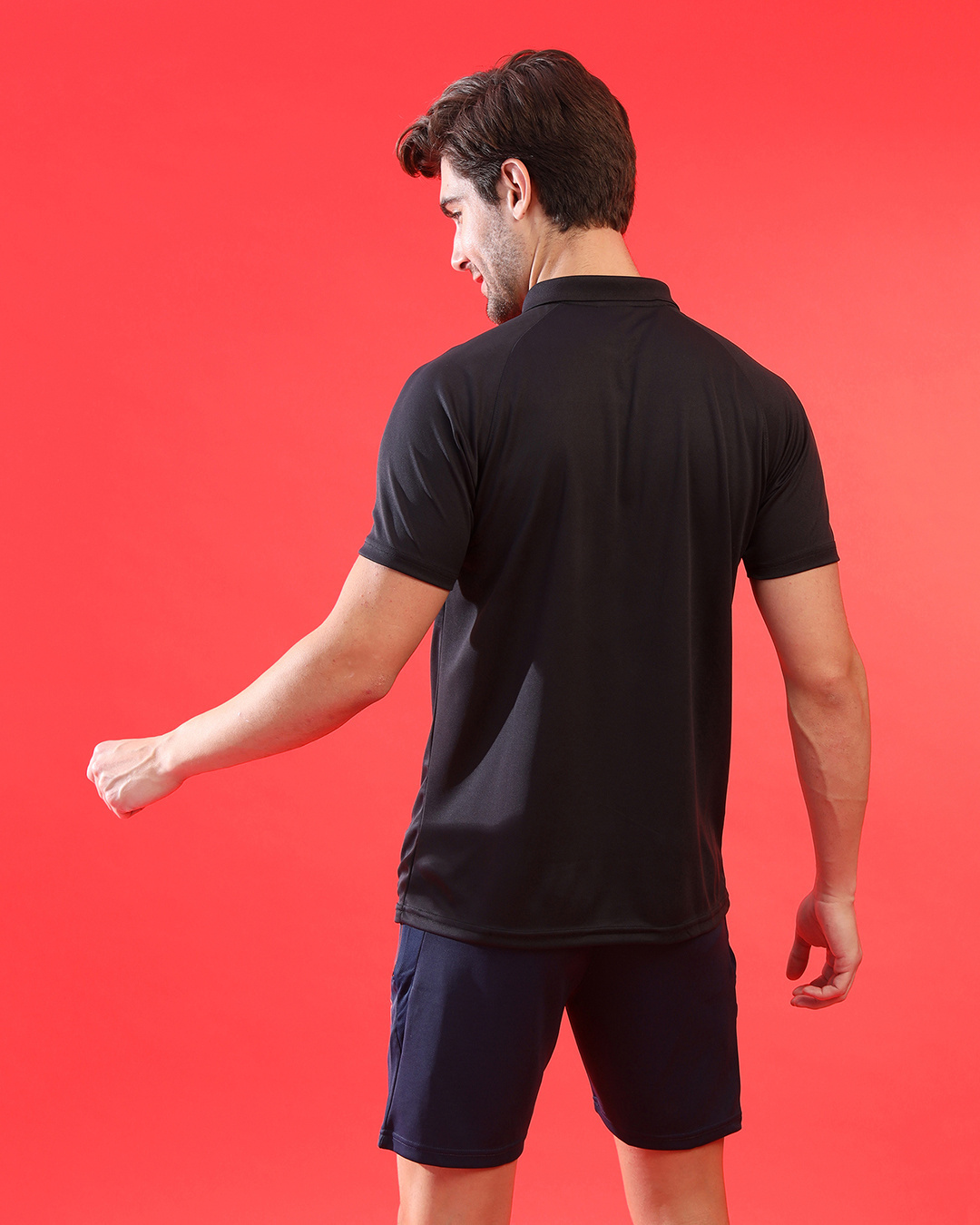 Shop Men's Red Ombre Regular Fit T-shirt-Back