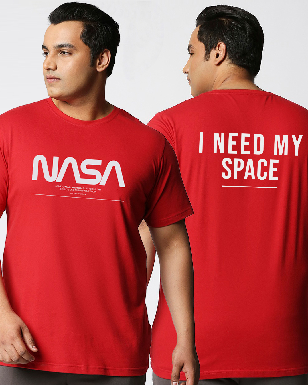 plus size nasa t shirt