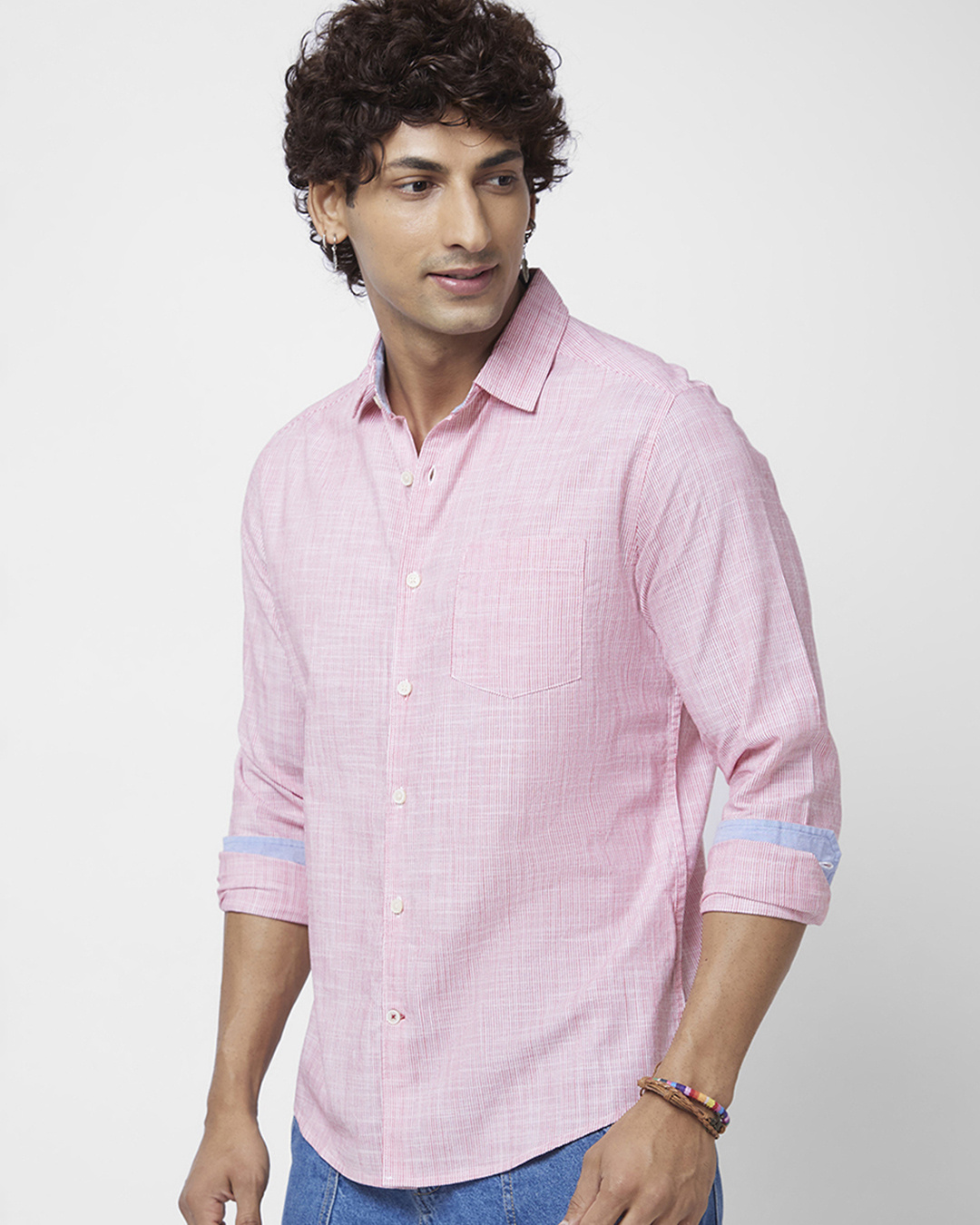 striped red shirt mens