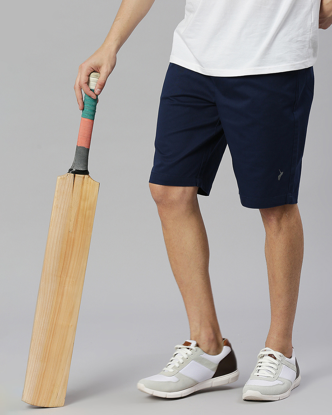 Buy Men's Blue Slim Fit Shorts Online at Bewakoof