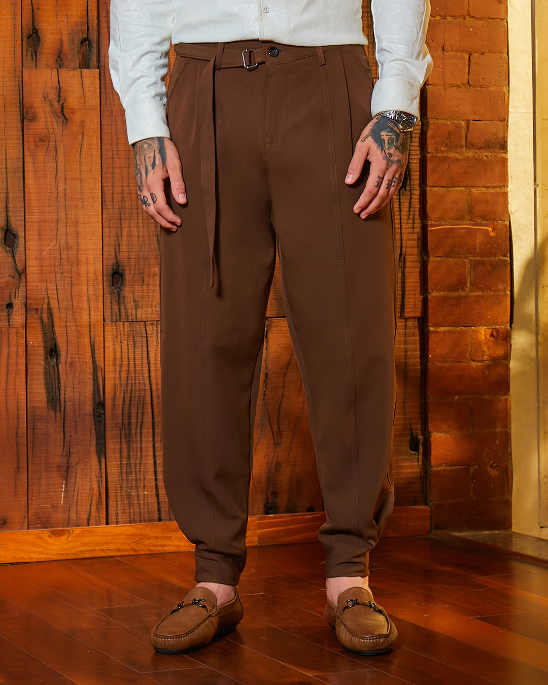 Dukista Pants (Brown)