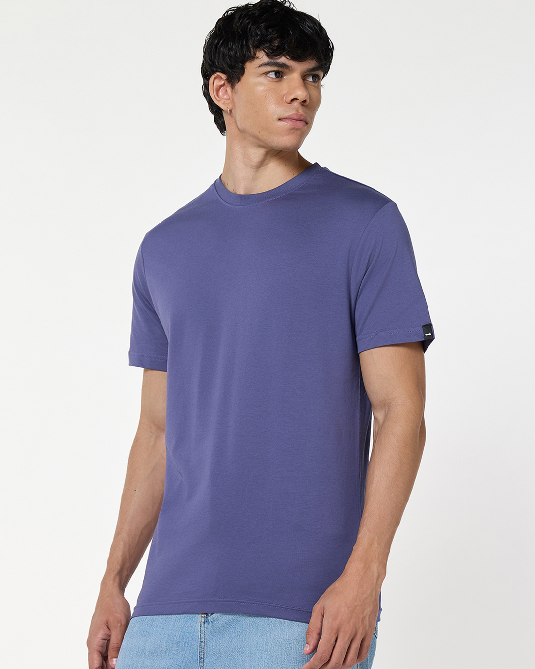 Shop Men's Skipper Blue T-shirt-Back