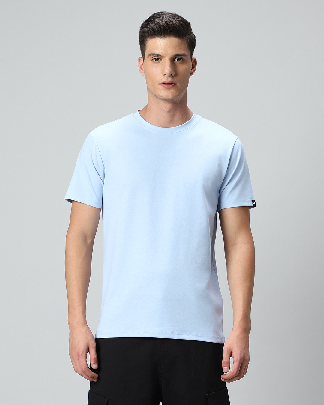 Shop Men's Blue T-shirt-Back