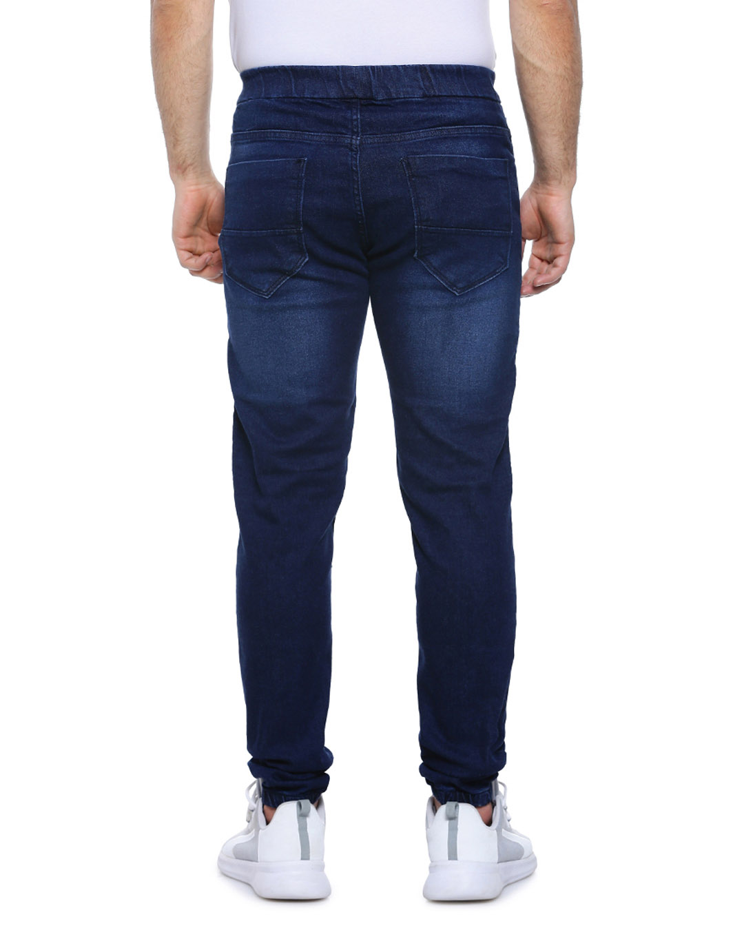 Buy Men's Slim Fit Solid Stretch Stylish New Trends Blue Denim